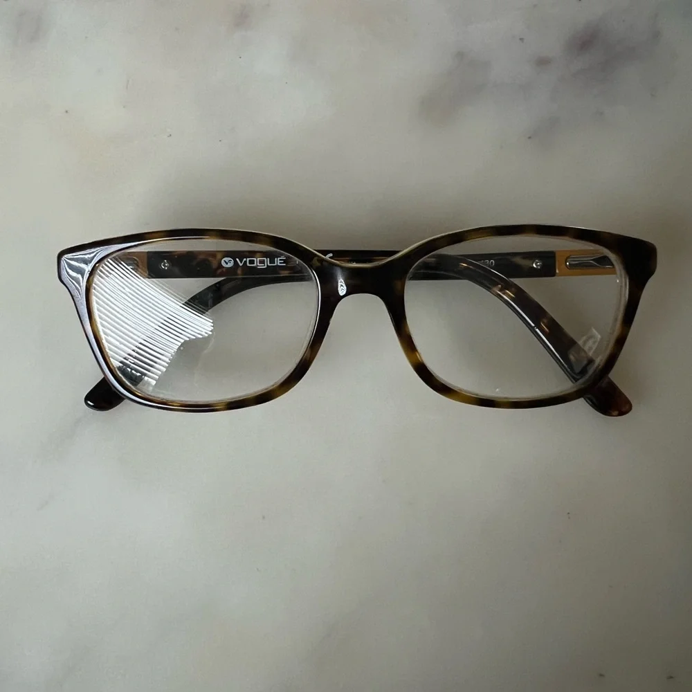 Vogue Kids Eyeglasses Frames Tortoise Clear Square 47-16-130